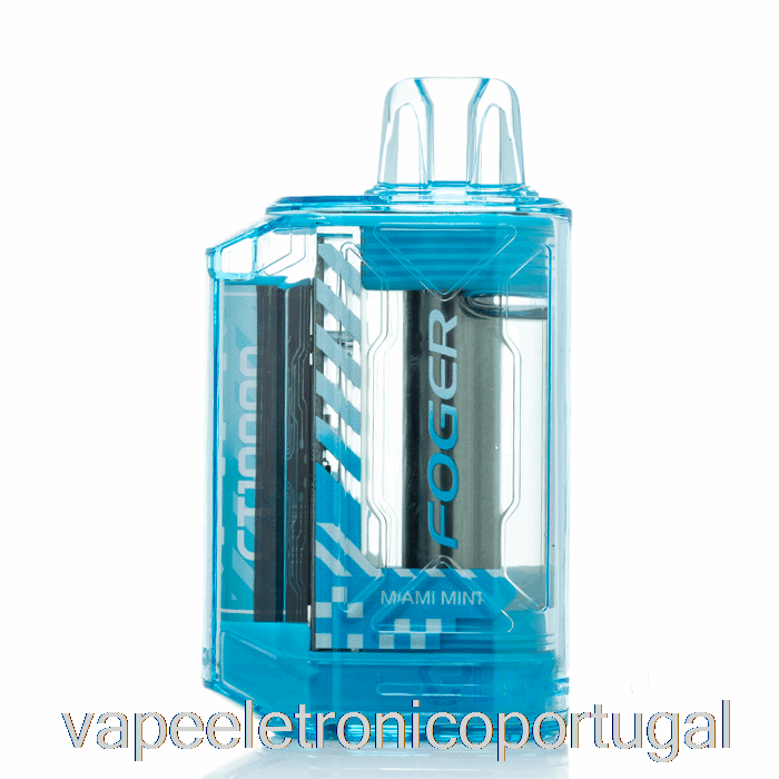 Vape Eletrônico Foger Ct10000 Descartável Miami Mint